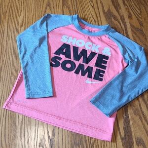 Nike Dri-fit Shirt SHOCK & AWESOME -Boy's 4